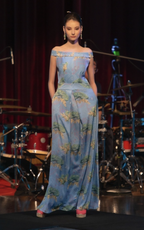 cuellostrapless Liberia strapless neck dress - Image 1