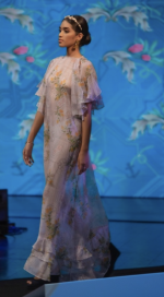 Franca long-sleeved dress with ruffles - Image 2